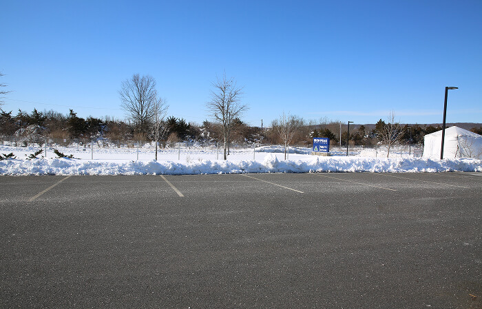 Iron Peak Sign With Clean Parking Lot 4
